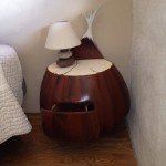 CHAMBRE CASTANEA - table chevet